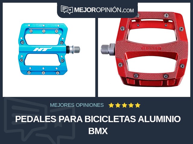 Pedales para bicicletas Aluminio BMX