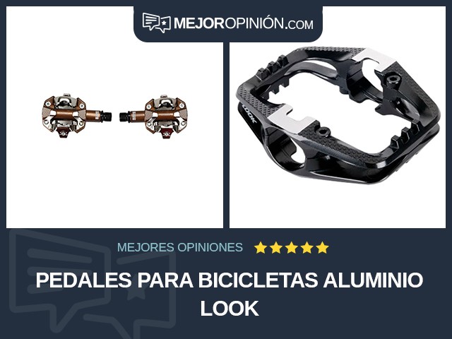 Pedales para bicicletas Aluminio LOOK