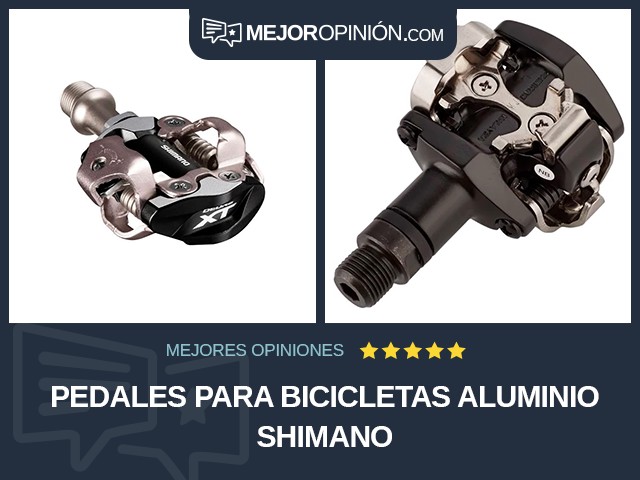 Pedales para bicicletas Aluminio Shimano