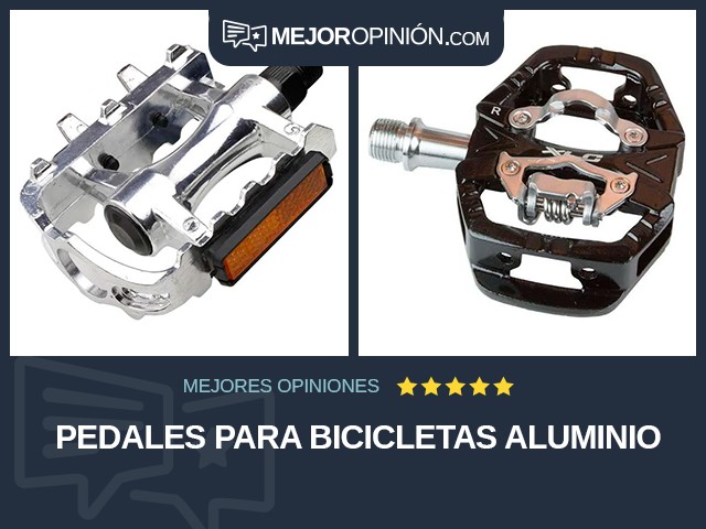 Pedales para bicicletas Aluminio