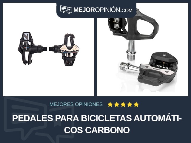 Pedales para bicicletas Automáticos Carbono