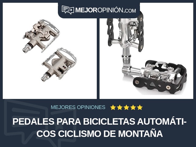 Pedales para bicicletas Automáticos Ciclismo de montaña