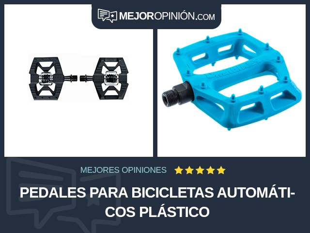 Pedales para bicicletas Automáticos Plástico