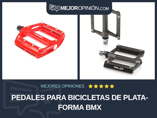 Pedales para bicicletas De plataforma BMX