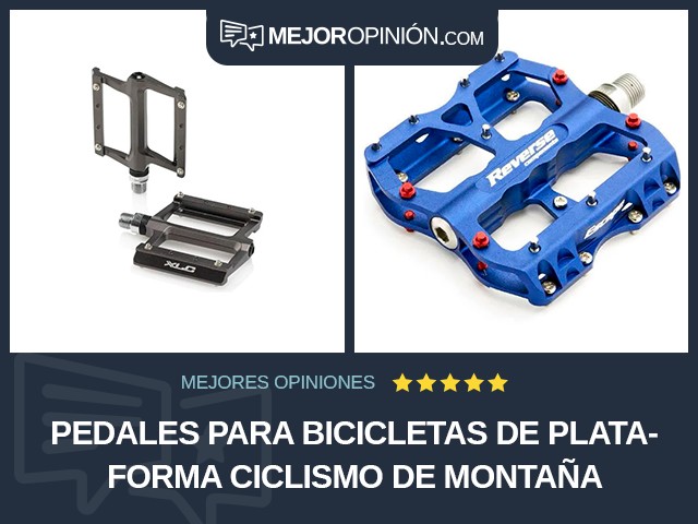 Pedales para bicicletas De plataforma Ciclismo de montaña