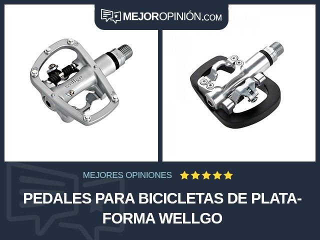 Pedales para bicicletas De plataforma Wellgo