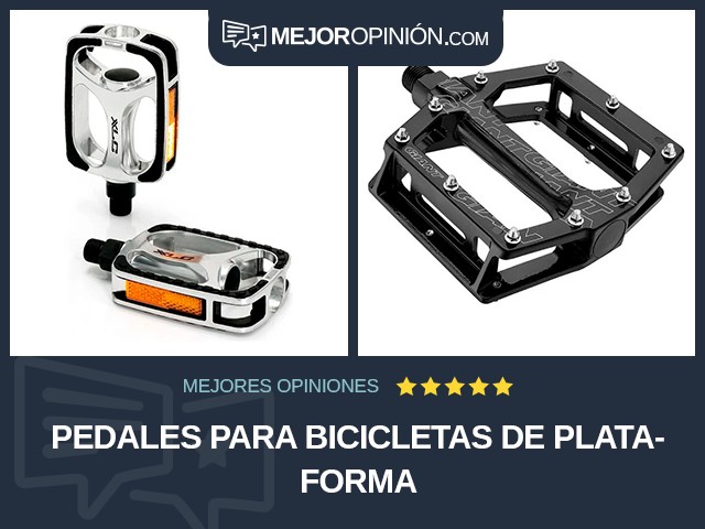 Pedales para bicicletas De plataforma