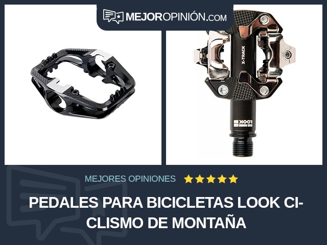 Pedales para bicicletas LOOK Ciclismo de montaña