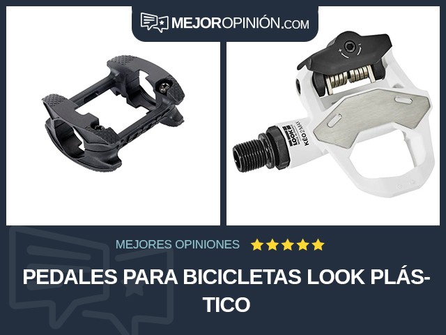 Pedales para bicicletas LOOK Plástico