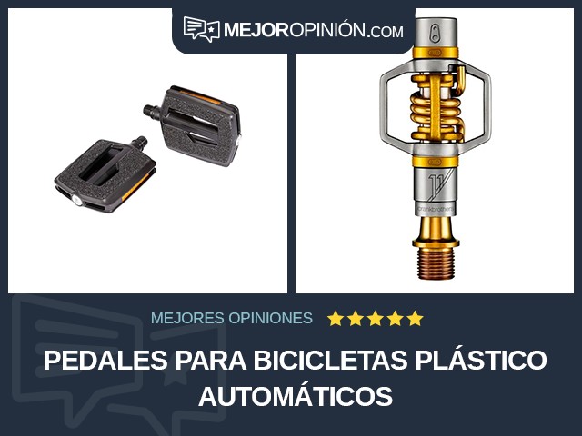 Pedales para bicicletas Plástico Automáticos