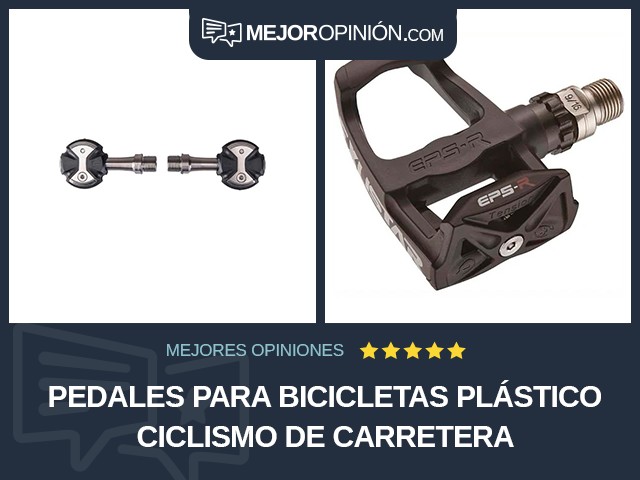 Pedales para bicicletas Plástico Ciclismo de carretera