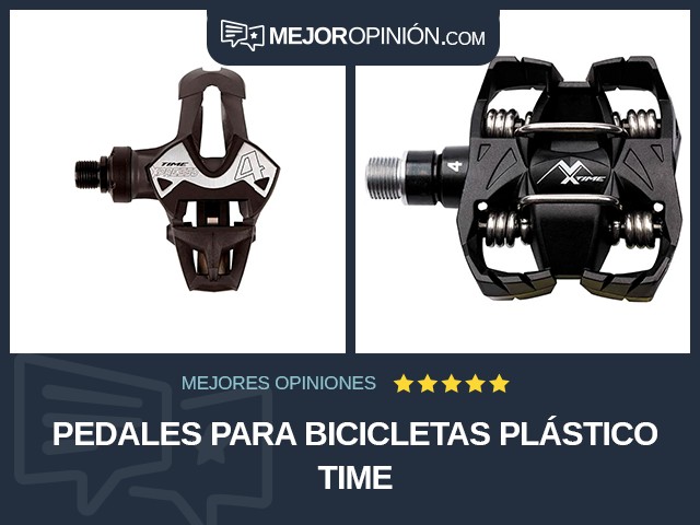 Pedales para bicicletas Plástico TIME