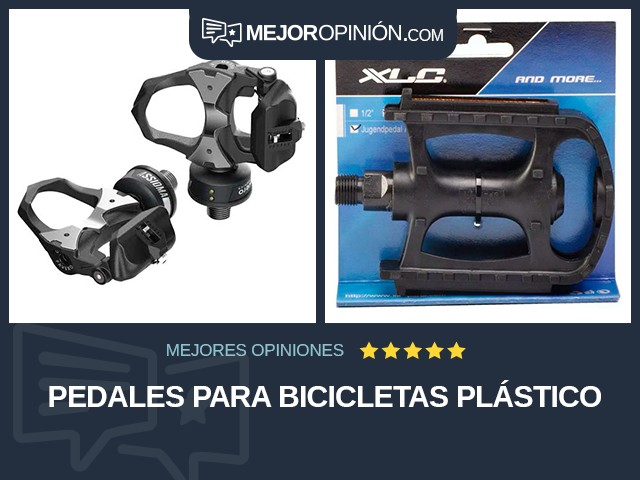 Pedales para bicicletas Plástico