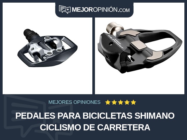 Pedales para bicicletas Shimano Ciclismo de carretera