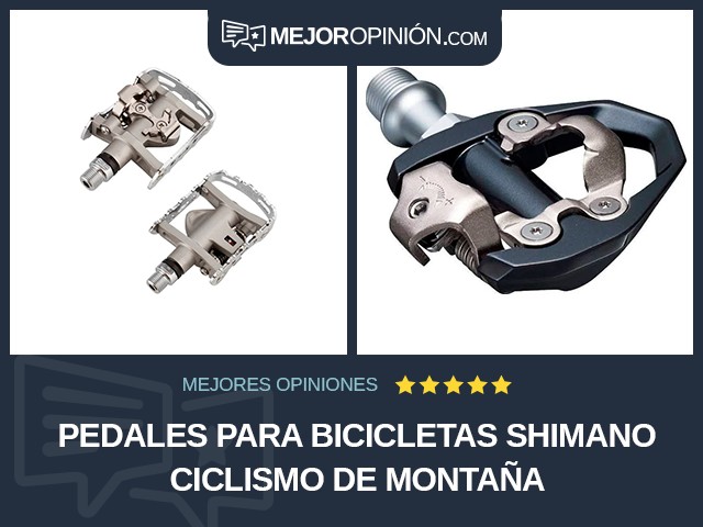 Pedales para bicicletas Shimano Ciclismo de montaña