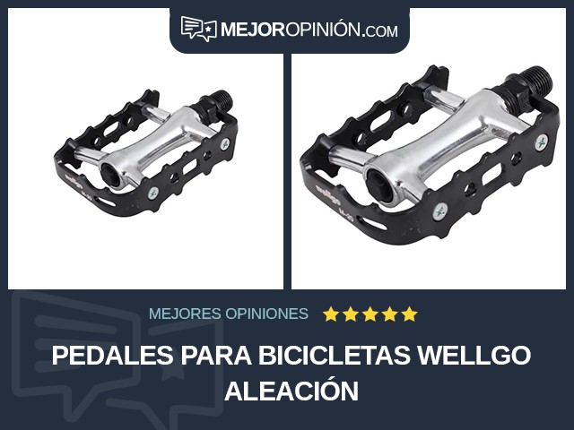 Pedales para bicicletas Wellgo Aleación