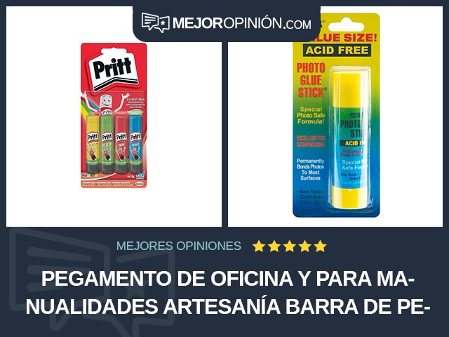 Pegamento de oficina y para manualidades Artesanía Barra de pegamento