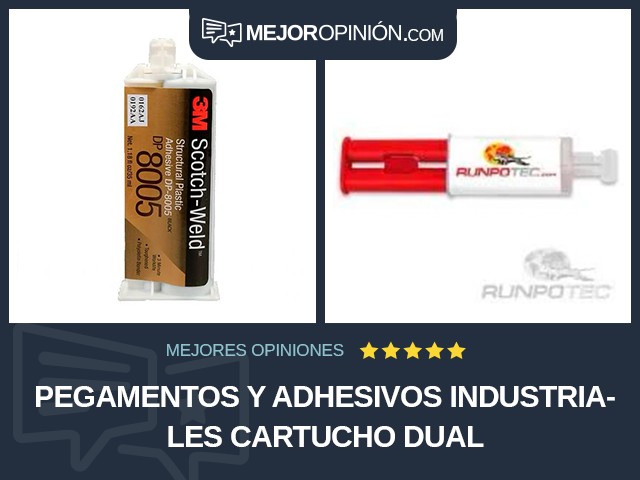 Pegamentos y adhesivos industriales Cartucho Dual