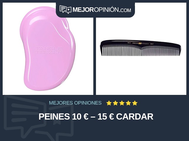 Peines 10 € – 15 € Cardar