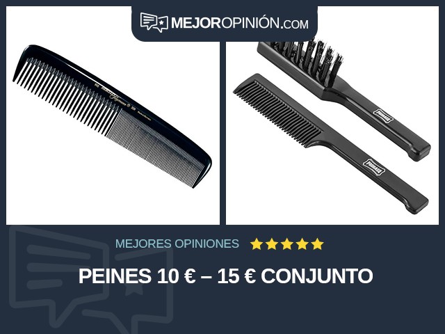 Peines 10 € – 15 € Conjunto