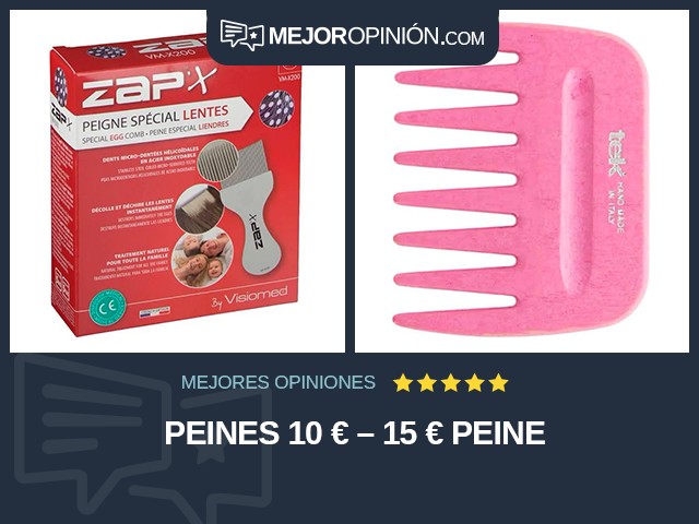 Peines 10 € – 15 € Peine