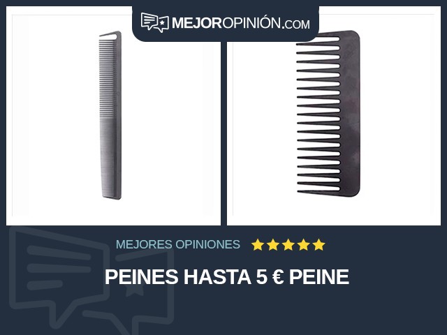 Peines Hasta 5 € Peine