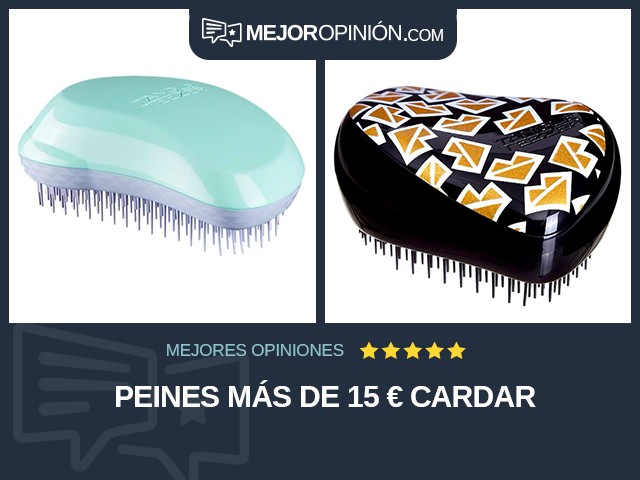 Peines Más de 15 € Cardar