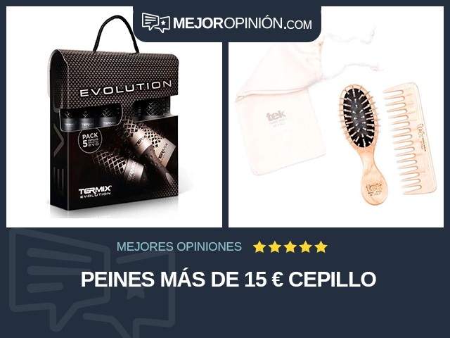 Peines Más de 15 € Cepillo