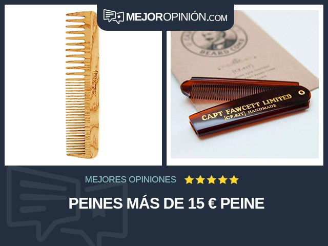 Peines Más de 15 € Peine