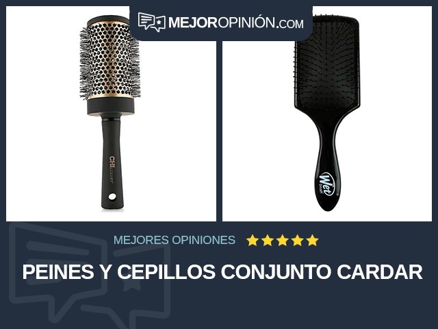 Peines y cepillos Conjunto Cardar