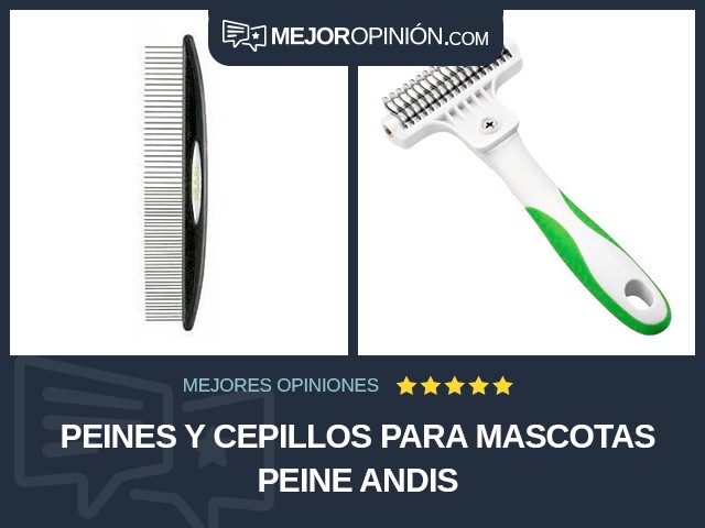 Peines y cepillos para mascotas Peine Andis