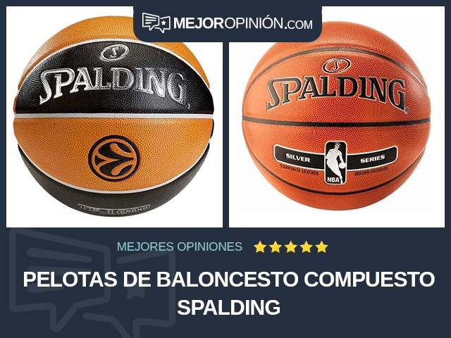 Pelotas de baloncesto Compuesto Spalding