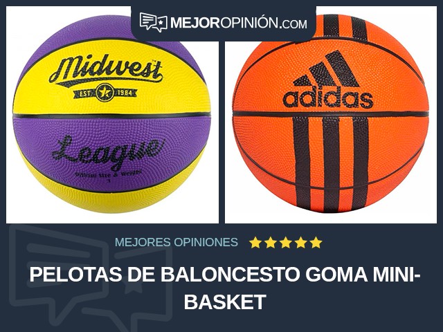 Pelotas de baloncesto Goma Minibasket