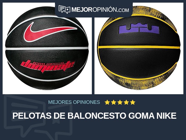 Pelotas de baloncesto Goma Nike