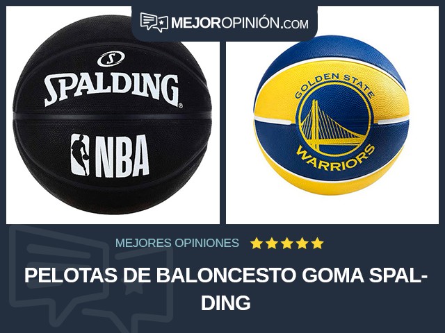 Pelotas de baloncesto Goma Spalding