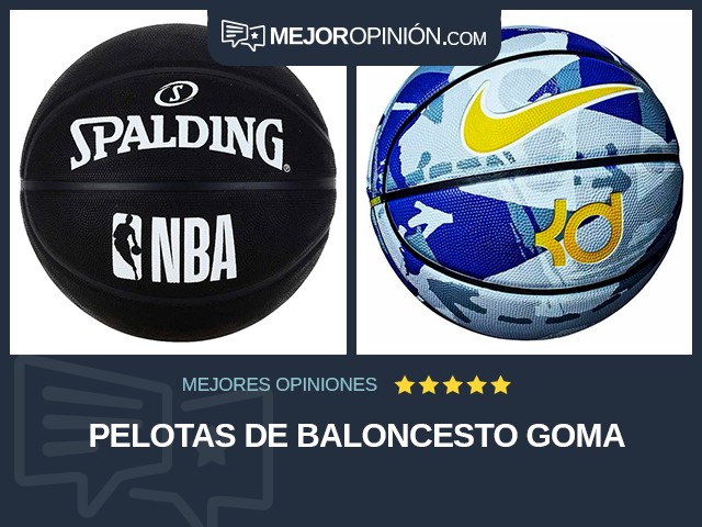 Pelotas de baloncesto Goma