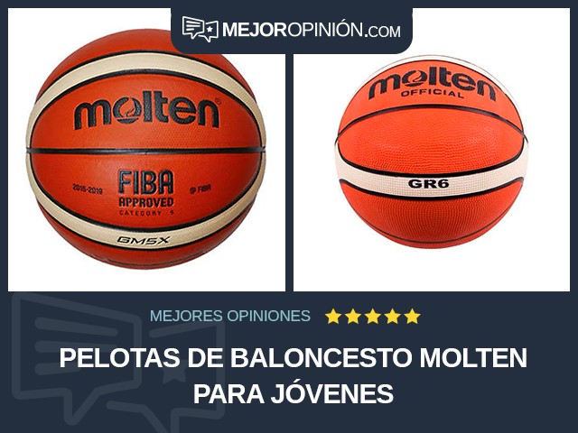 Pelotas de baloncesto Molten Para jóvenes