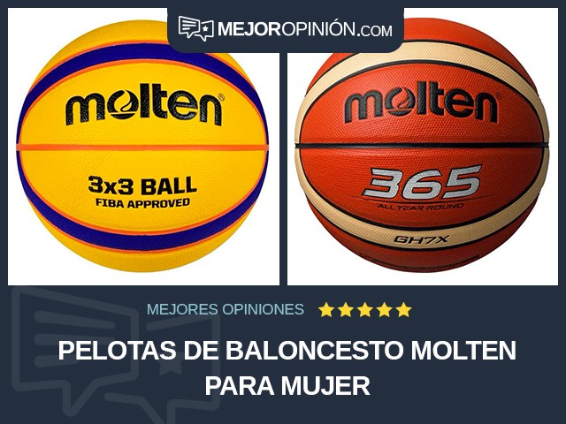 Pelotas de baloncesto Molten Para mujer