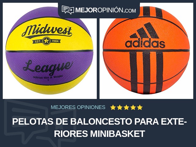 Pelotas de baloncesto Para exteriores Minibasket