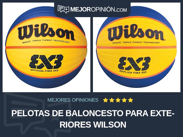 Pelotas de baloncesto Para exteriores Wilson