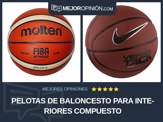 Pelotas de baloncesto Para interiores Compuesto