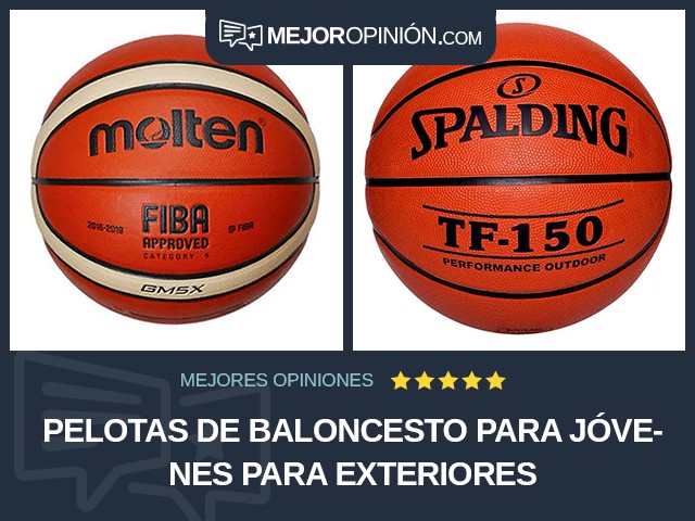 Pelotas de baloncesto Para jóvenes Para exteriores