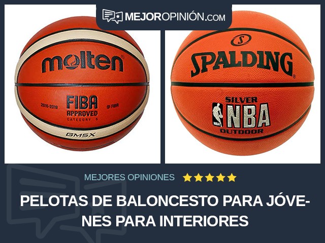 Pelotas de baloncesto Para jóvenes Para interiores