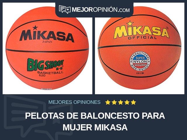 Pelotas de baloncesto Para mujer Mikasa