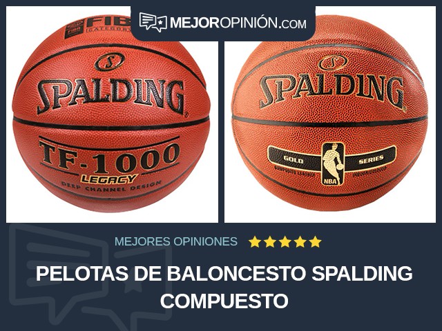 Pelotas de baloncesto Spalding Compuesto