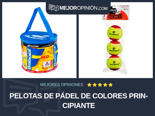 Pelotas de pádel De colores Principiante