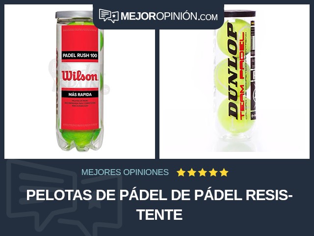 Pelotas de pádel De pádel Resistente