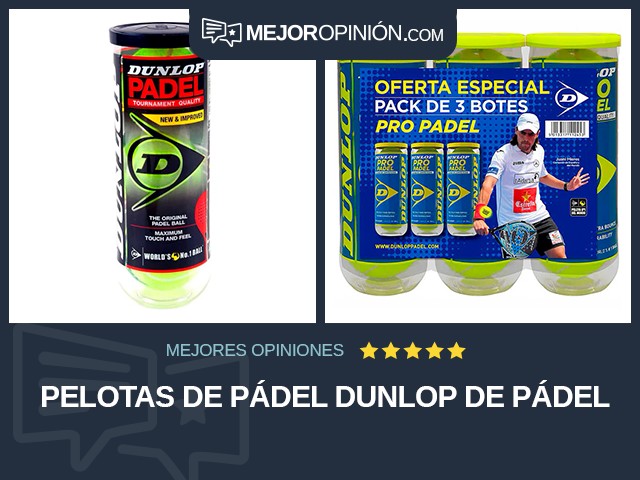 Pelotas de pádel Dunlop De pádel