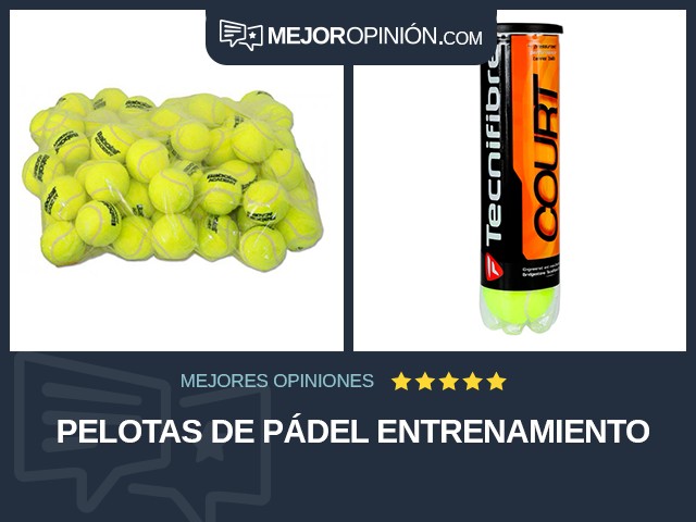 Pelotas de pádel Entrenamiento