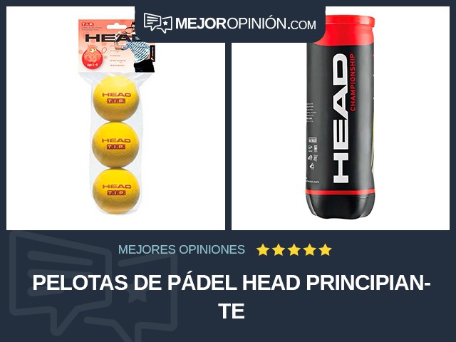 Pelotas de pádel HEAD Principiante